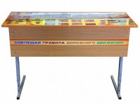 Комплект двухместного стола со стульями для детских автоклассов - fgospostavki.ru - Рязань