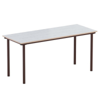 Стол обеденный 6-местный под скамейки на круглой трубе - fgospostavki.ru - Рязань