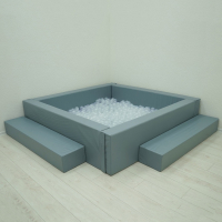 Сухой бассейн с шариками и RGB-подсветкой 140х140 см - fgospostavki.ru - Рязань