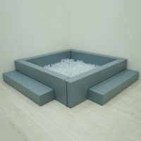 Сухой бассейн с шариками и RGB-подсветкой 190х190 см - fgospostavki.ru - Рязань