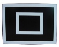 Щит баскетбольный навесной на шведскую стенку (ламинированная фанера), размер 700х700 миллиметров - fgospostavki.ru - Рязань