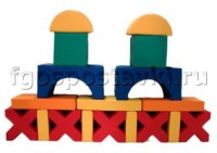 Мягкий модуль-конструктор "Терем" (18 элементов) - fgospostavki.ru - Рязань