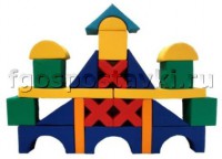 Мягкий модуль-конструктор "Терем" (23 элемента) - fgospostavki.ru - Рязань