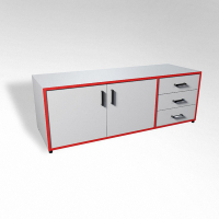 Тумба-пенал горизонтальная ТР ЛДСП  - fgospostavki.ru - Рязань