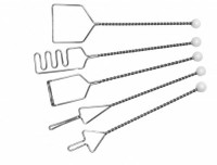 Постановочные зонды на витых ручках с колечком (с пятью шариками). Комплект из 5 зондов - fgospostavki.ru - Рязань