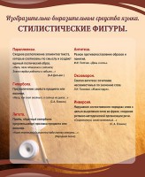 Стенд "Стилистические фигуры" Вариант 2 - fgospostavki.ru - Рязань