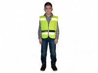 Световозвращающий жилет на молнии для пешеходов - fgospostavki.ru - Рязань