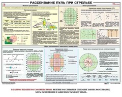 Плакат "Рассеивание пуль при стрельбе" - fgospostavki.ru - Рязань