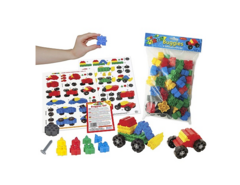 Конструктор «Транспортные средства» 64 детали - fgospostavki.ru - Рязань