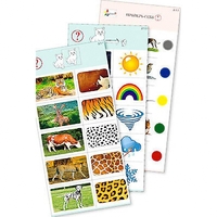 Комплект из 10 карточек "Обучающий калейдоскоп для ДО. Познание. Мир природы" - fgospostavki.ru - Рязань