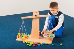 Весы настольные из бука - fgospostavki.ru - Рязань