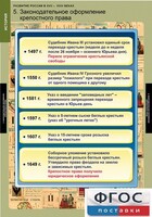 Комплект таблиц. История. Развитие России в XVII-XVIII веках. - fgospostavki.ru - Рязань