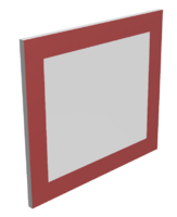 Щит баскетбольный навесной на шведскую стенку (ламинированная фанера), размер 400х450 миллиметров - fgospostavki.ru - Рязань