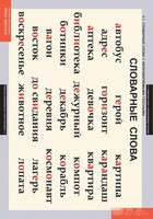 Комплект таблиц. Русский язык. Словарные слова. - fgospostavki.ru - Рязань