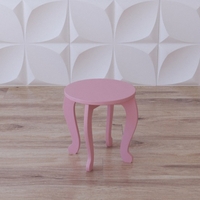 Табурет «Царевна» розовый - fgospostavki.ru - Рязань