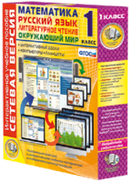 Сетевая версия. 1 класс. Математика, Русский язык, Окружающий мир, Литературное чтение - fgospostavki.ru - Рязань