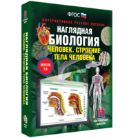 Наглядная биология. 8 - 9 классы. Человек. Строение тела человека - fgospostavki.ru - Рязань
