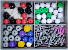 Комплект моделей атомов для составления моделей молекул со стержнями демонстрационный - fgospostavki.ru - Рязань