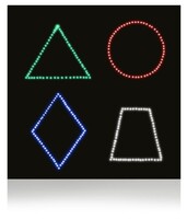 Панель "Цветные фигуры 4” (вариант 2) - fgospostavki.ru - Рязань