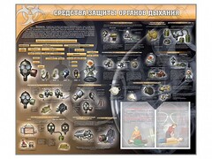 Стенд "Средства защиты органов дыхания (индивидуальные средства защиты)" - fgospostavki.ru - Рязань