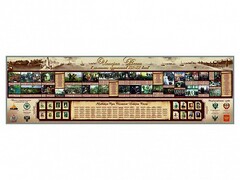 Настенное полотно "История России" (10000 х 3000 мм) - fgospostavki.ru - Рязань