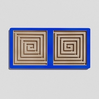 Такт-панель «Синий лабиринт № 4» - fgospostavki.ru - Рязань