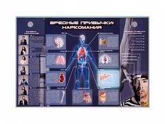Электрифицированный стенд "Вредные привычки: наркомания" - fgospostavki.ru - Рязань
