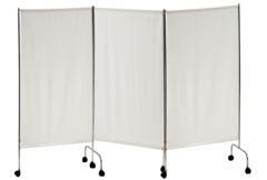 Ширма медицинская из нержавеющей стали на колесах 3 секции - fgospostavki.ru - Рязань