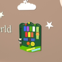 Бизиборд «Радуга» - fgospostavki.ru - Рязань