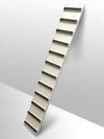 Доска наклонная ребристая (2 метра, дерево) - fgospostavki.ru - Рязань