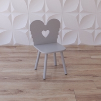 Стул «Ангельское сердечко» белый - fgospostavki.ru - Рязань