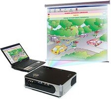 Диск с электронными плакатами, презентациями (электронный учебник) по правилам дорожного движения 66 тем - fgospostavki.ru - Рязань