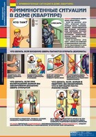 Комплект таблиц. ОБЖ. Поведение в криминогенных ситуациях. - fgospostavki.ru - Рязань