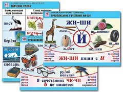 Комплект таблиц "Обучение грамоте. Письмо и развитие речи" (16 таблиц, А1, ламинированные) - fgospostavki.ru - Рязань