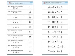 Комплект карточек (10) "Обучающий калейдоскоп. Больше, меньше, равно" - fgospostavki.ru - Рязань