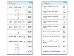 Комплект карточек (10) "Обучающий калейдоскоп. Трехзначные числа" - fgospostavki.ru - Рязань