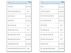 Комплект карточек (10) "Обучающий калейдоскоп. Умножение на 7, 8 и 9" - fgospostavki.ru - Рязань