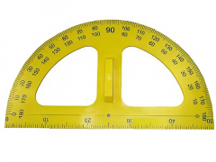 Транспортир классный пластмассовый - fgospostavki.ru - Рязань