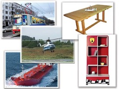 Набор предметных картинок "Транспорт. Мебель, предметы интерьера" (48 штук, А4, с магнитами) - fgospostavki.ru - Рязань