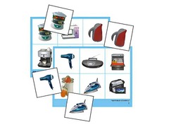 Логопедическое лото "Бытовая техника" (4 планшета, 24 карточки, цветное, ламинированное) - fgospostavki.ru - Рязань