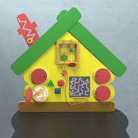 Бизиборд «Волшебный теремок» - fgospostavki.ru - Рязань