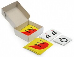 Модель-аппликация "Генетика групп крови" (демонстрационный набор из 24 карт) - fgospostavki.ru - Рязань