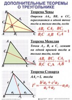 Комплект таблиц Треугольники (19 таблиц) - fgospostavki.ru - Рязань