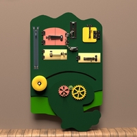 Бизиборд «Зелёная лапа» - fgospostavki.ru - Рязань