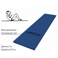 Доска для пресса напольная с фиксатором ног - fgospostavki.ru - Рязань