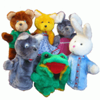 Набор перчаточных кукол "Теремок" - fgospostavki.ru - Рязань