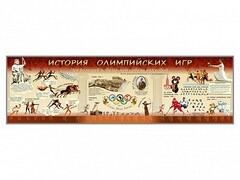 Настенное полотно "История Олимпийских игр" - fgospostavki.ru - Рязань