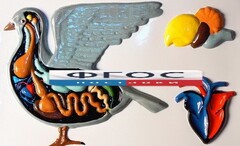 Модель барельефная "Внутреннее строение голубя" - fgospostavki.ru - Рязань