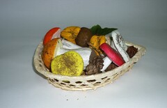 Муляжи "Корзина с грибами" - fgospostavki.ru - Рязань