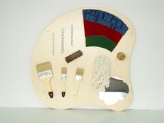 Тактильная панель "Тело гусеницы" (кисточки) - fgospostavki.ru - Рязань